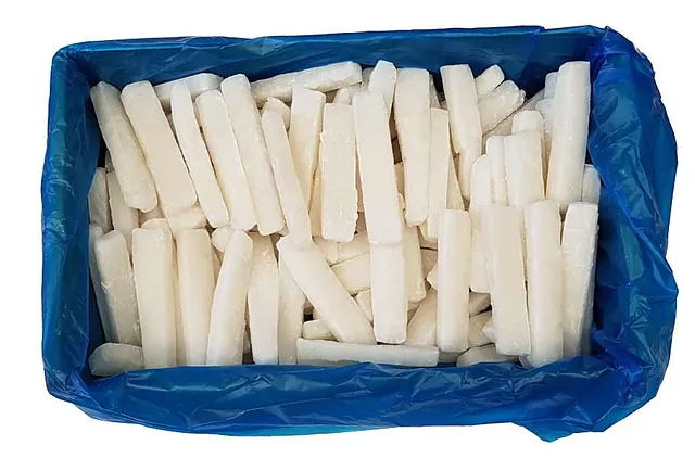 Tiras de Potón congeladas