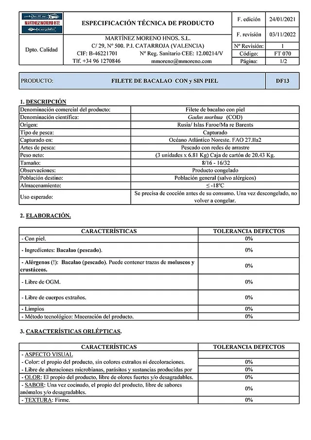 Ficha técnica
